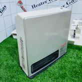 بخاری برقی گازی 4000 کالری شهری مدل کلید راست رنگ طوسی