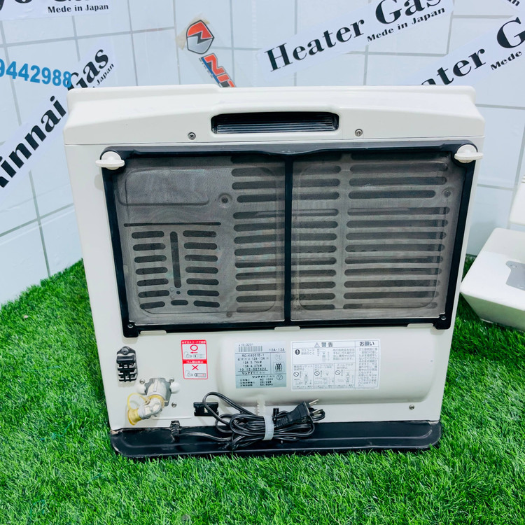 بخاری برقی گازی 4000 کالری شهری مدل کلید راست رنگ طوسی