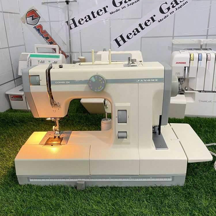 چرخ خیاطی و سردوز ژانومه دوکله مدل 2000 استوک