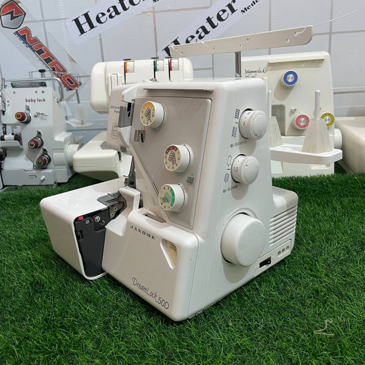 چرخ سردوز سه نخ ژانومه مدل DreamLock 50D