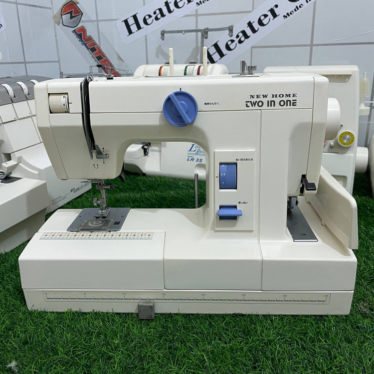 چرخ خیاطی ژانومه دوکله مدل two in one استوک