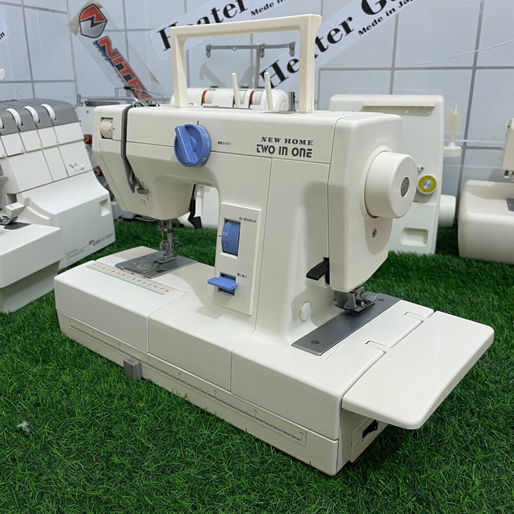 چرخ خیاطی ژانومه دوکله مدل two in one استوک