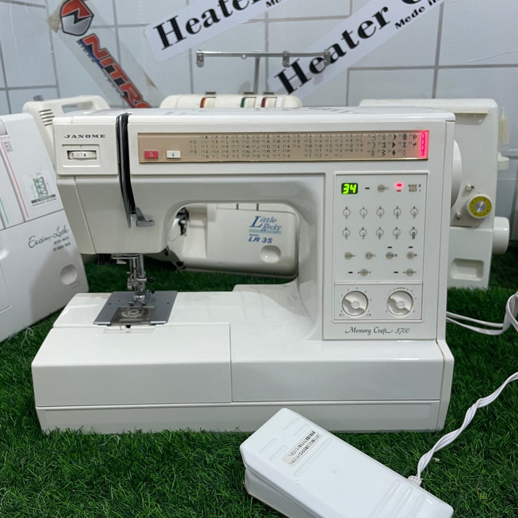 چرخ خیاطی ژانومه مدل 5700 استوک